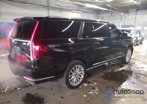 2022 Cadillac Escalade Esv 4Wd Premium Luxury z USA, uszkodzony, nr VIN 1GYS4KKL4NR204815